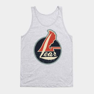 Retro Vintage Lear Jet 1960s Tank Top